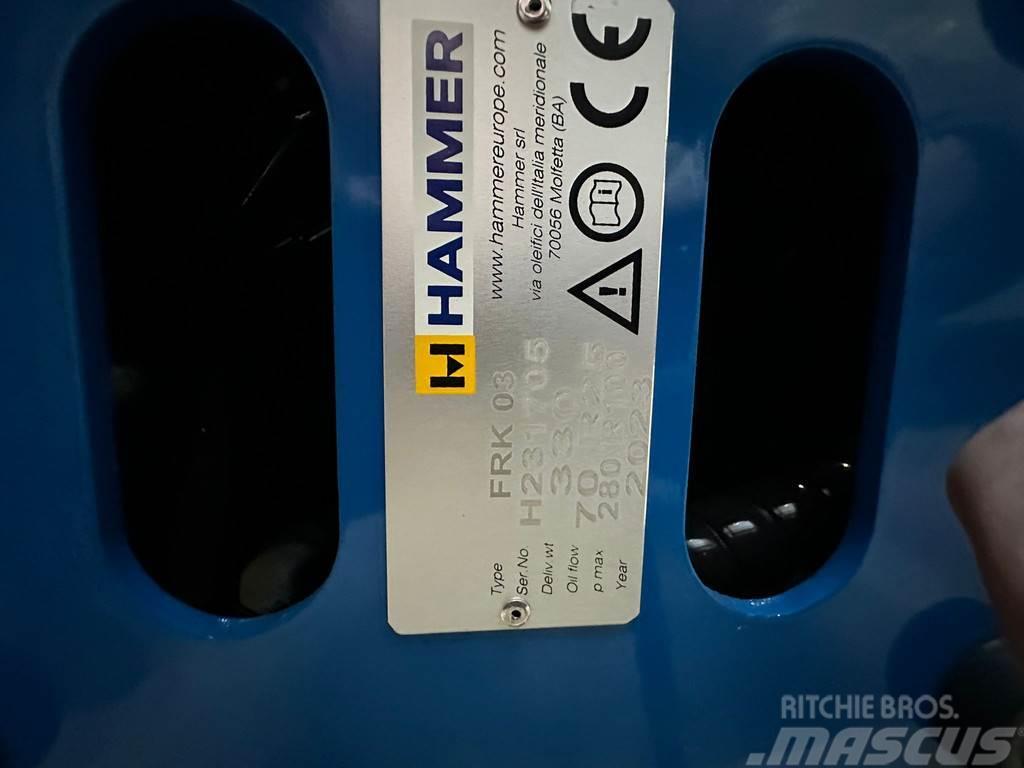 Hammer FRK03 pulverizer Hidrolik kırıcılar