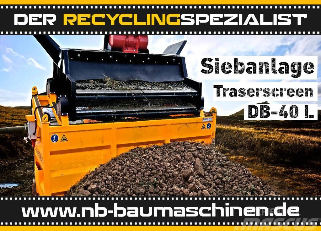 DB Engineering Siebanlage Traserscreen DB-40L | Flachdecksieb Elekler