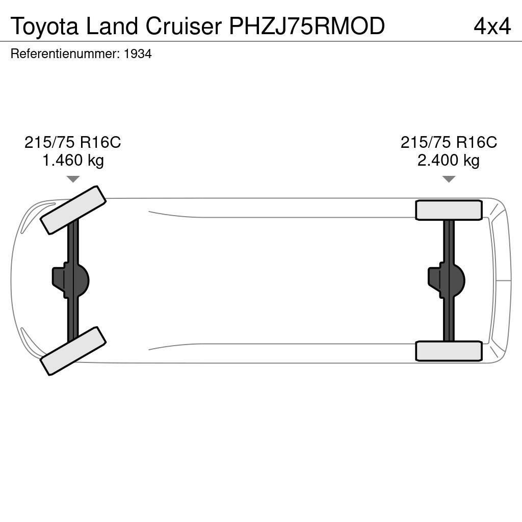 Toyota Land Cruiser PHZJ75RMOD Kurtaricilar