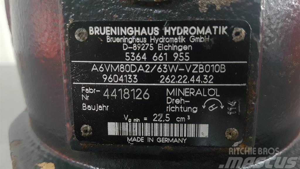 Brueninghaus Hydromatik A6VM80DA2/63W - Zeppelin ZL100 - Drive motor Hidrolik