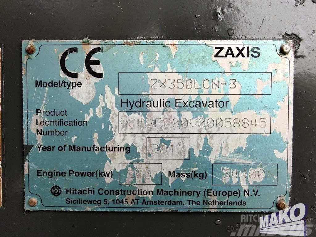 Hitachi ZX 350 LC N-3 Paletli ekskavatörler