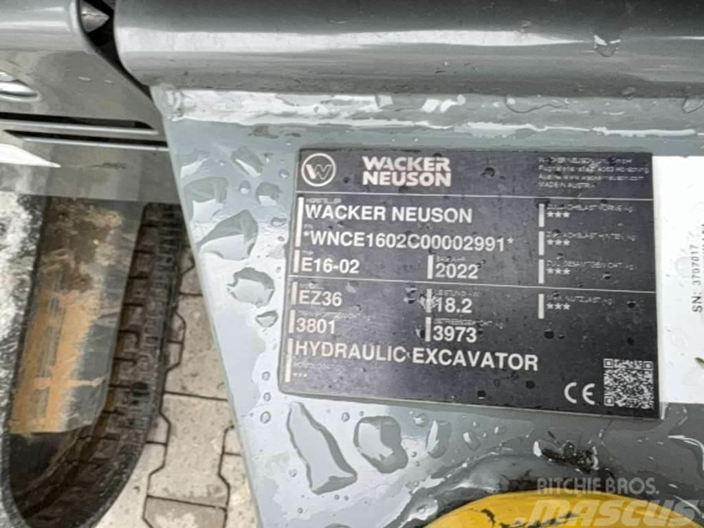 Wacker Neuson EZ36 Mini ekskavatörler, 7 tona dek