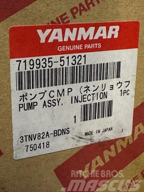 Yanmar 719935-51321 POMPA WTRYSKOWA Mini ekskavatörler, 7 tona dek