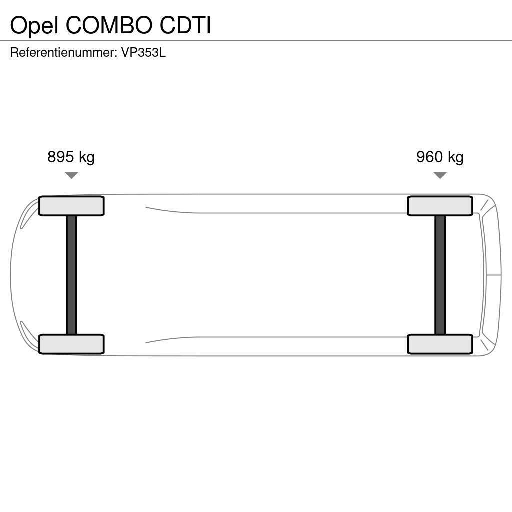 Opel Combo CDTI Kapali kasa kamyonetler