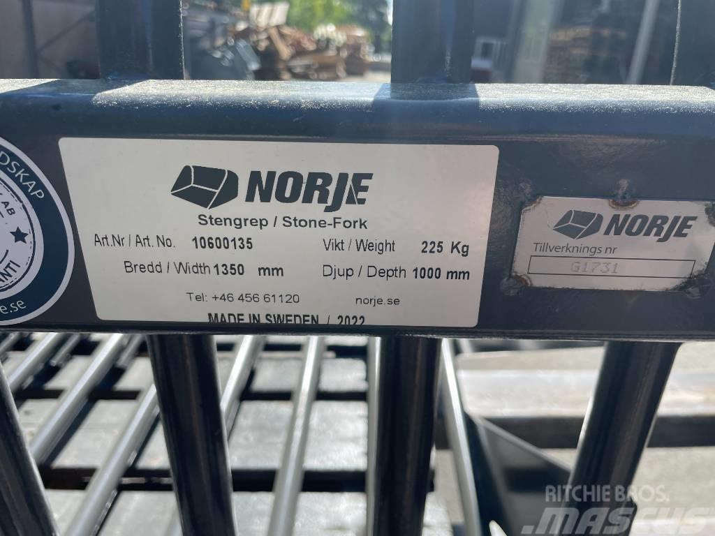 Norje Stengrep med puckel | N106 SMS trima fäste Diger traktör aksesuarlari
