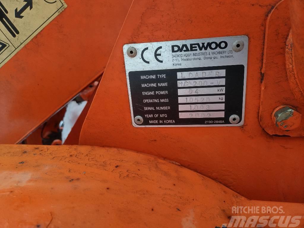 Daewoo 200-V Mega Tekerlekli yükleyiciler