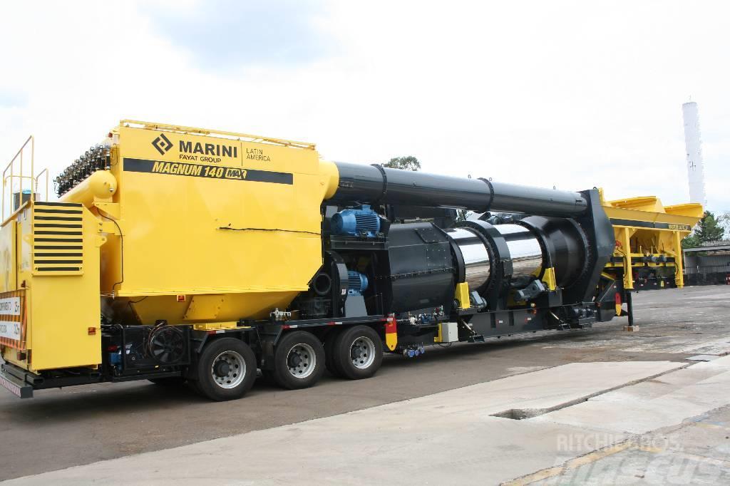 Marini Magnum 140 * mobile asphalt plant Asfalt üretim tesisleri