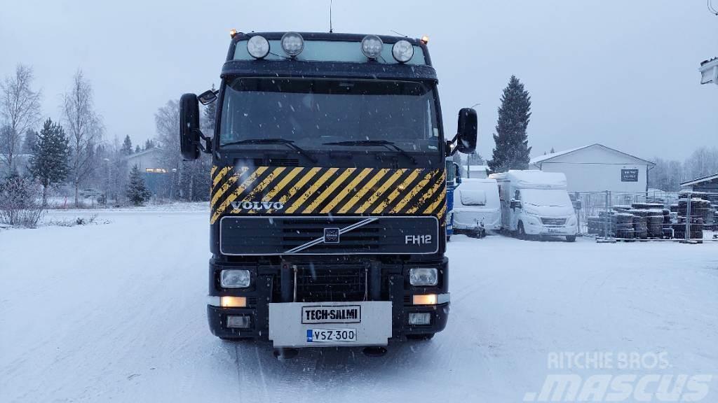 Volvo FH12 + HMF 2820K4 JIB Araç üzeri vinçler