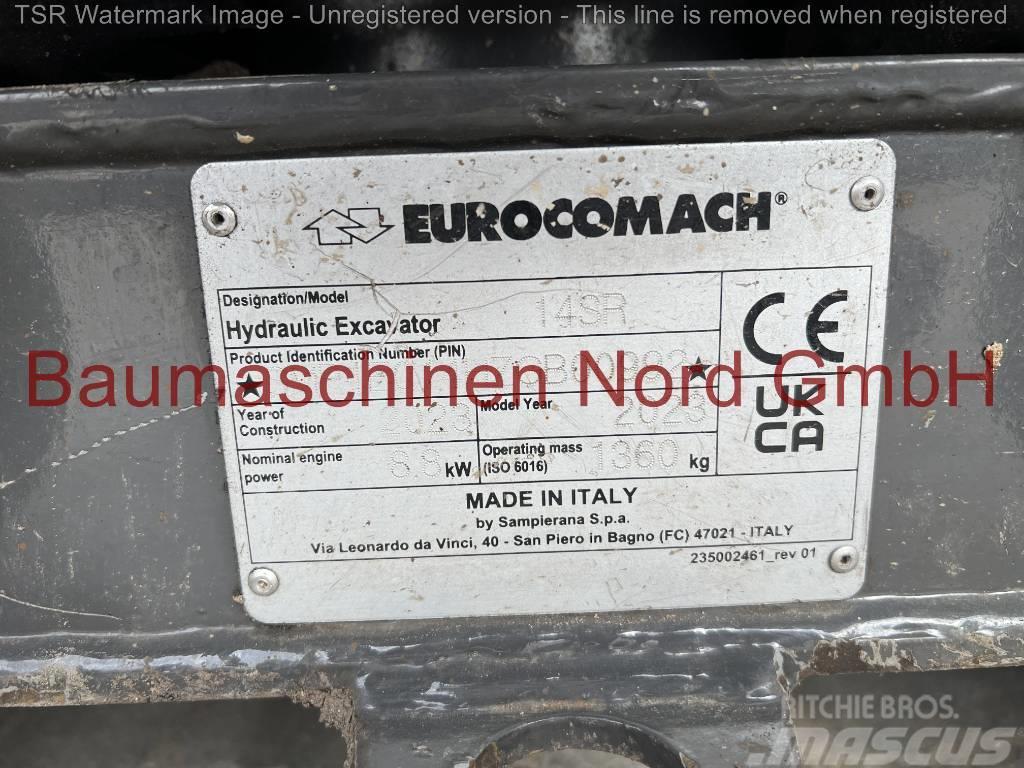 Eurocomach 14SR -Demo- Mini ekskavatörler, 7 tona dek