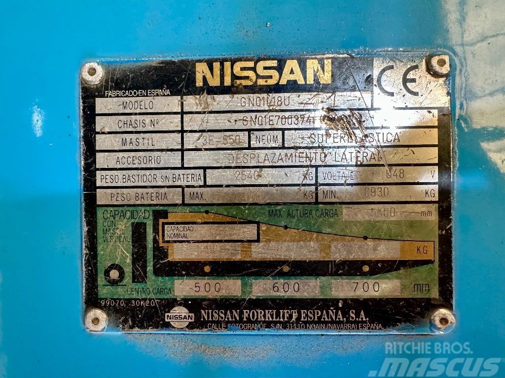 Nissan Gn01L18U Elektrikli forkliftler