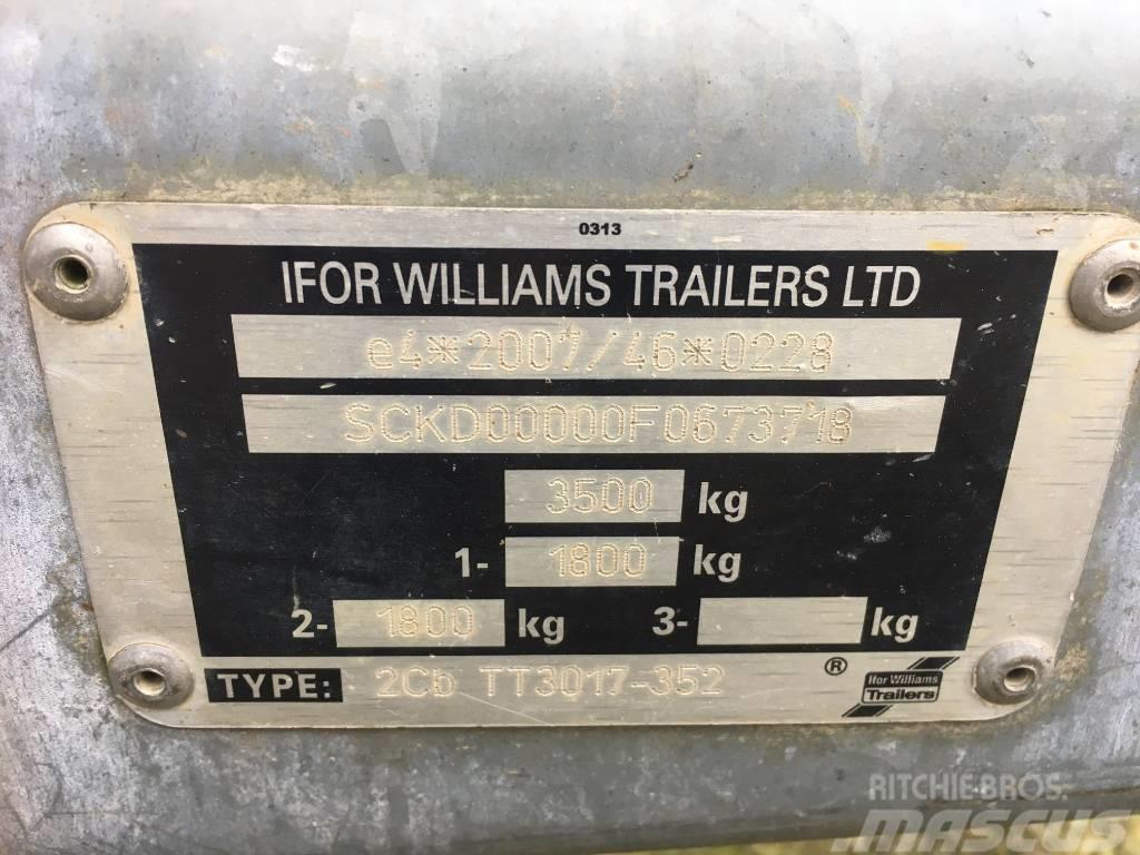 Ifor Williams TT3017 Tipper Trailer Silo tankeri