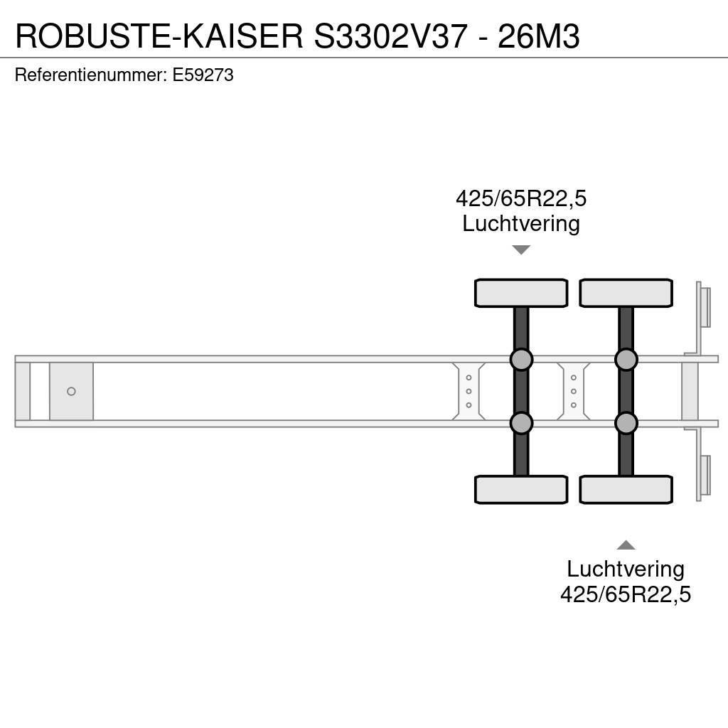  Robuste-Kaiser S3302V37 - 26M3 Damperli çekiciler