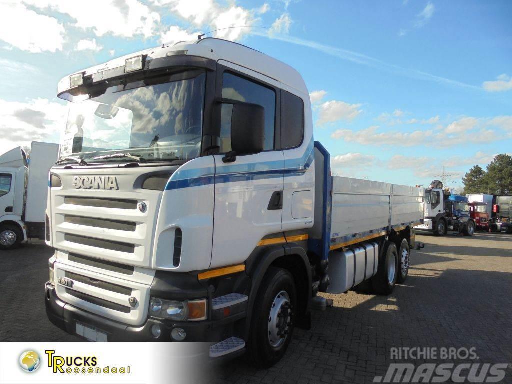 Scania R500 V8 + EURO 3 + 6X2 + Discounted from 16.950,- Flatbed kamyonlar