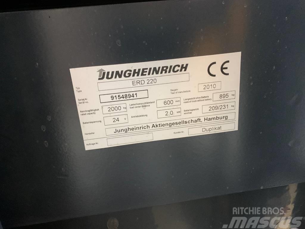 Jungheinrich ERD 220 PF Yaya kumandali istif makinasi