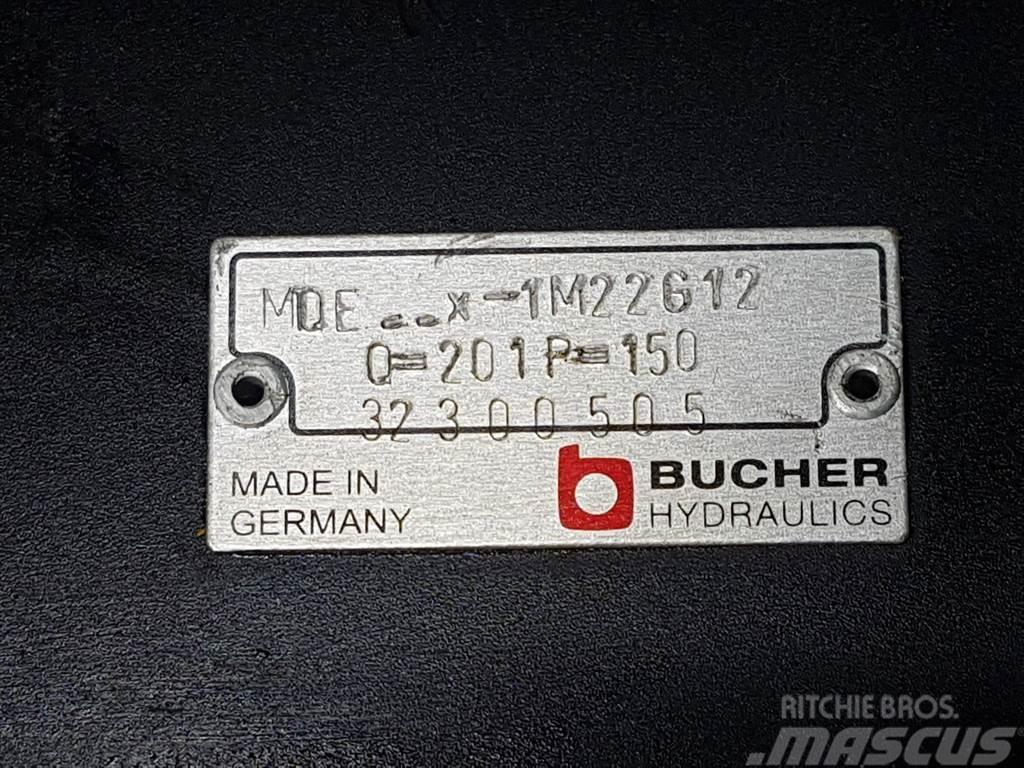 Bucher Hydraulics MQE**x - 1M22G12 - CITYCAT 5000 - Valve Hidrolik