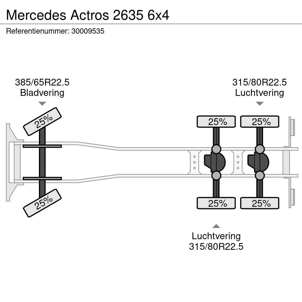 Mercedes-Benz Actros 2635 6x4 Çekiciler