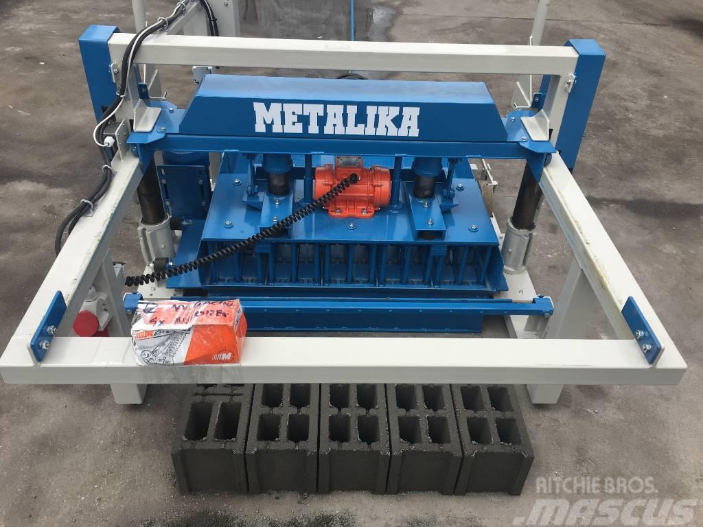 Metalika VP-5 Concrete block making machine Beton kesiciler
