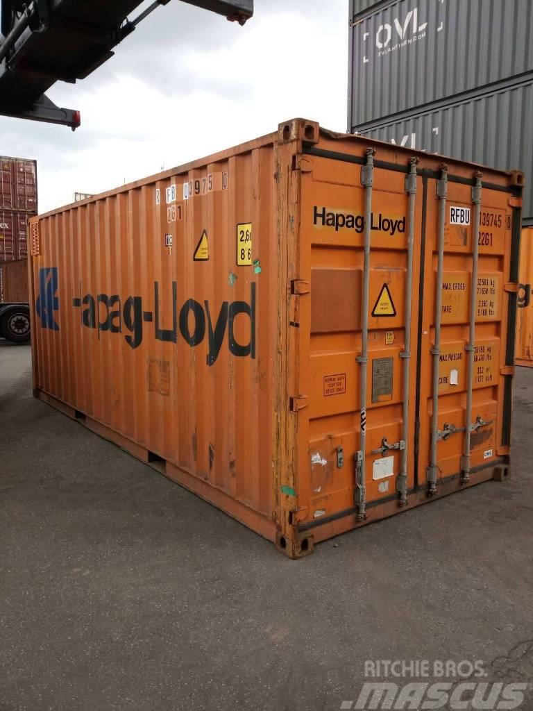  20' Lagercontainer/Seecontainer mit Lüftungsgitter Depolama konteynerleri