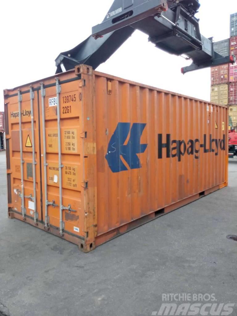  20' Lagercontainer/Seecontainer mit Lüftungsgitter Depolama konteynerleri