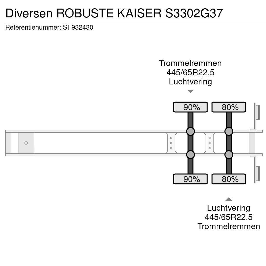 Robuste Kaiser S3302G37 Damperli çekiciler