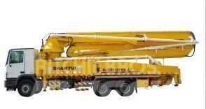 Shantui HJC5320THB 45M Trailer-Mounted Concrete Pu Motorlar