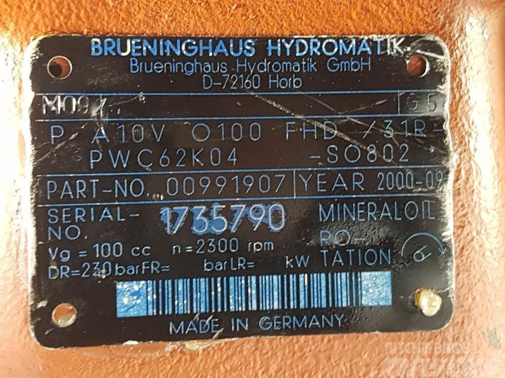 Brueninghaus Hydromatik P A10VO100FHD/31R-R910991907-Load sensing pump Hidrolik