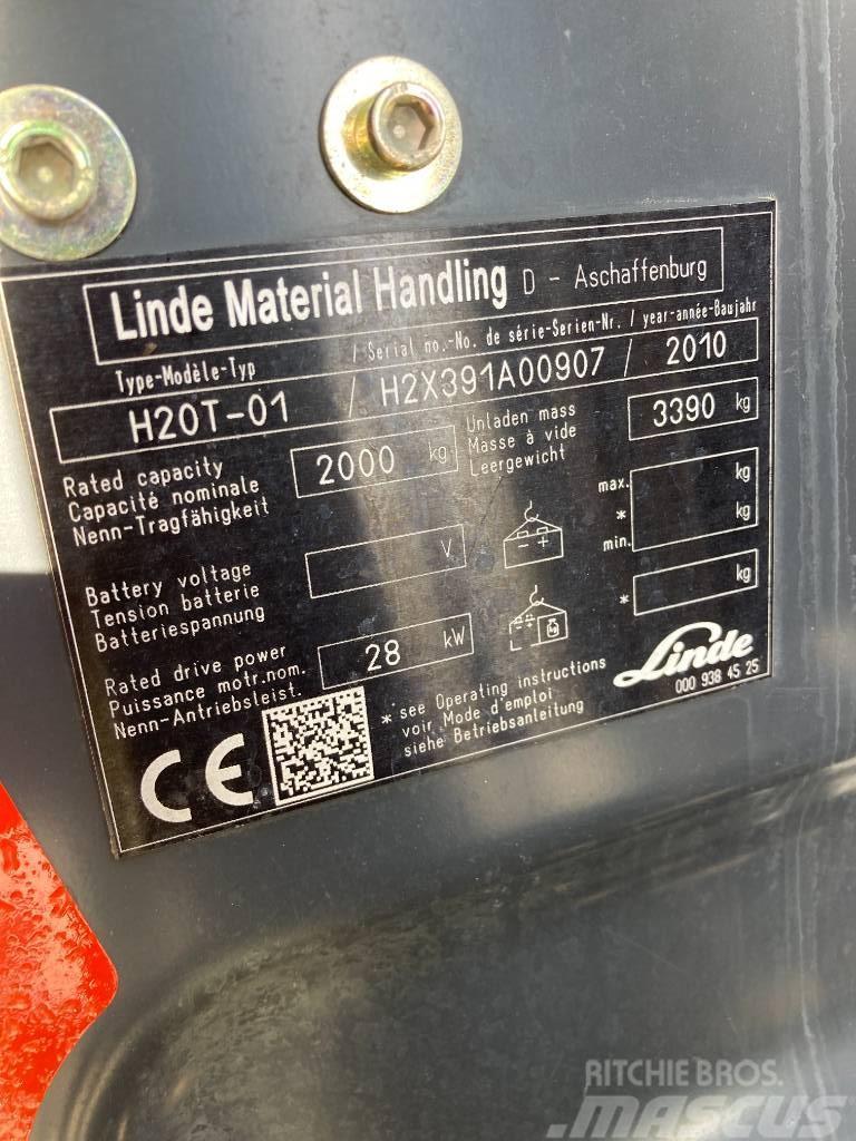 Linde H20T/391 LPG'li forkliftler