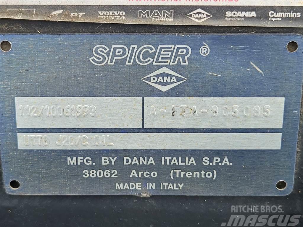 Spicer Dana 112/10061993 - Axle/Achse/As Akslar