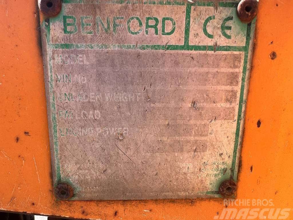 Benford 6000 PS 6T dömper Belden kirma kaya kamyonu