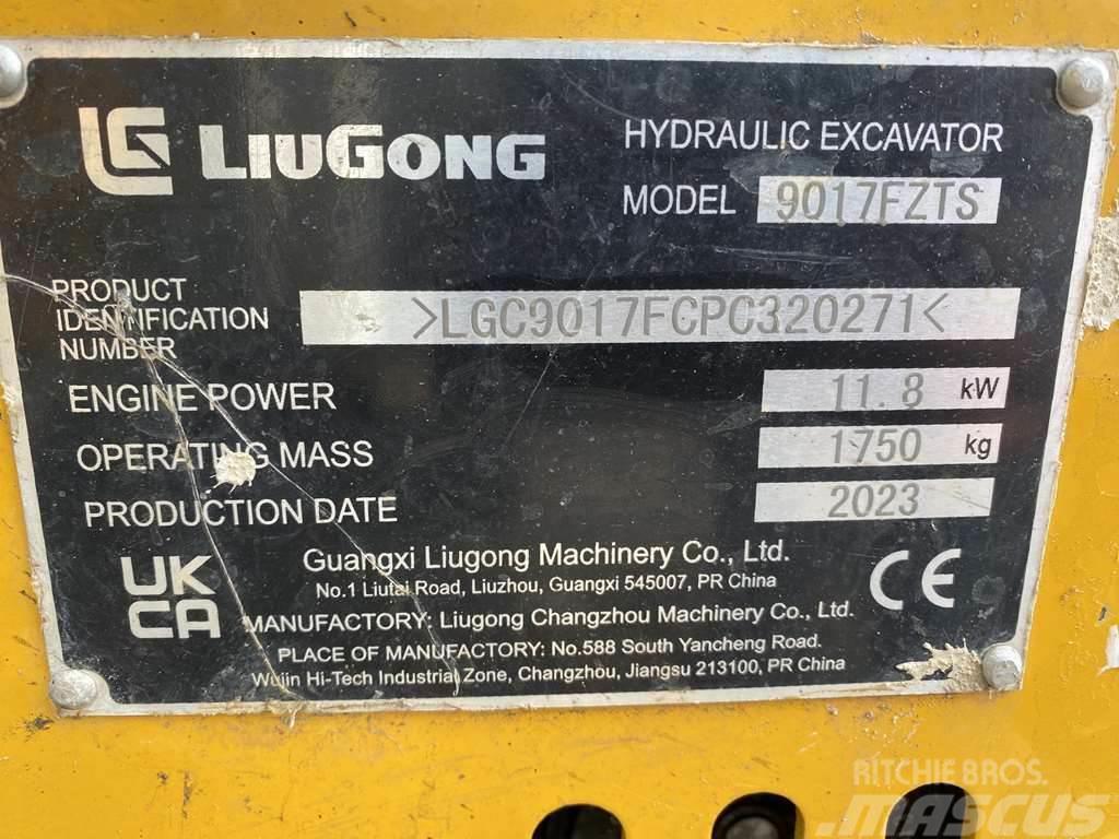 LiuGong 9017F Mini ekskavatörler, 7 tona dek