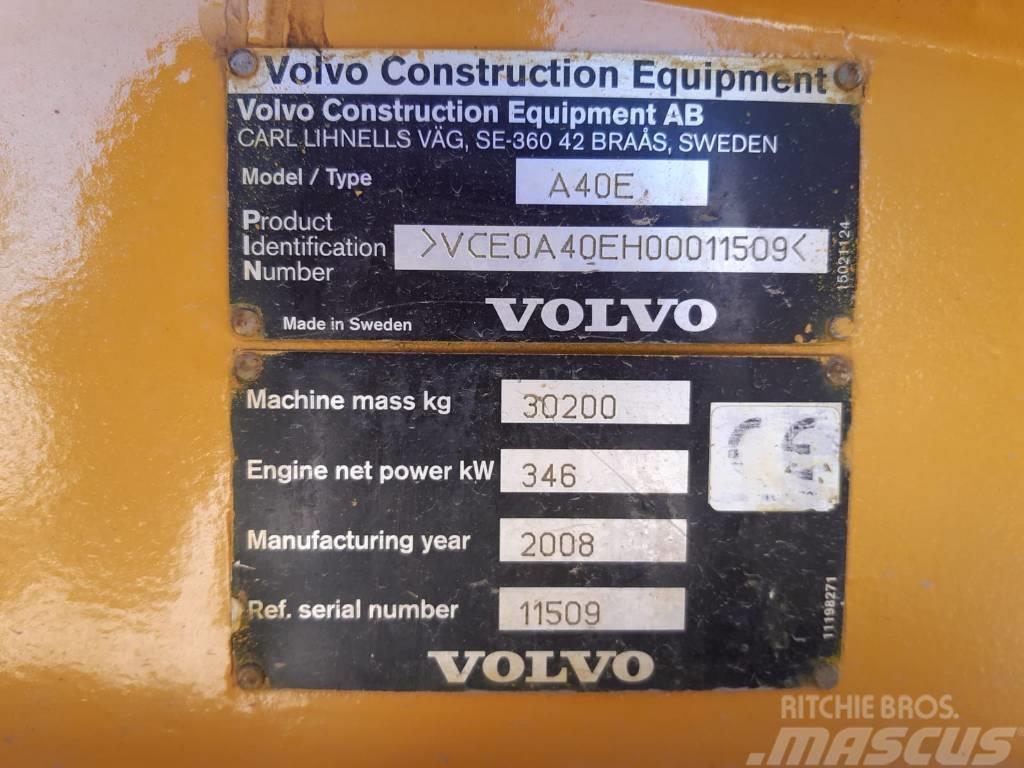 Volvo A 40 E Belden kirma kaya kamyonu