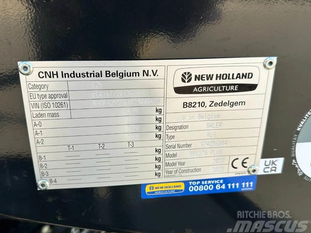 New Holland Bigbaler 1270 Plus bj 2022 met 3000 balen Silaj makinasi