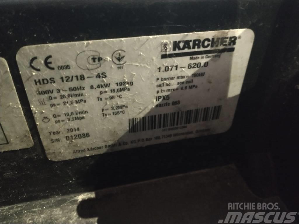 Kärcher HDS 12/18-4 S Düsük basinçli yikama makinalari