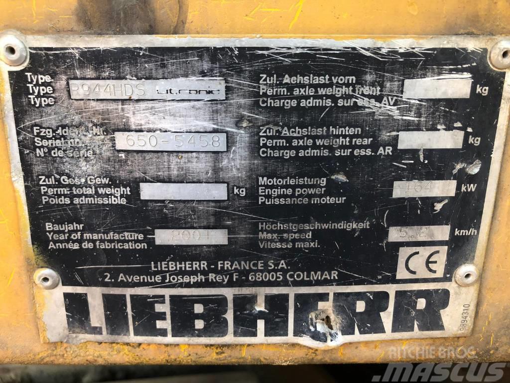 Liebherr R 944 HD S L Litronic FOR PARTS Paletli ekskavatörler