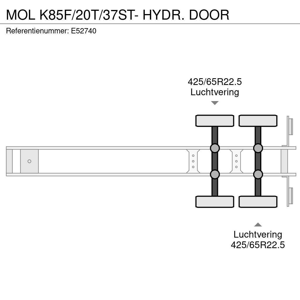 MOL K85F/20T/37ST- HYDR. DOOR Damperli çekiciler
