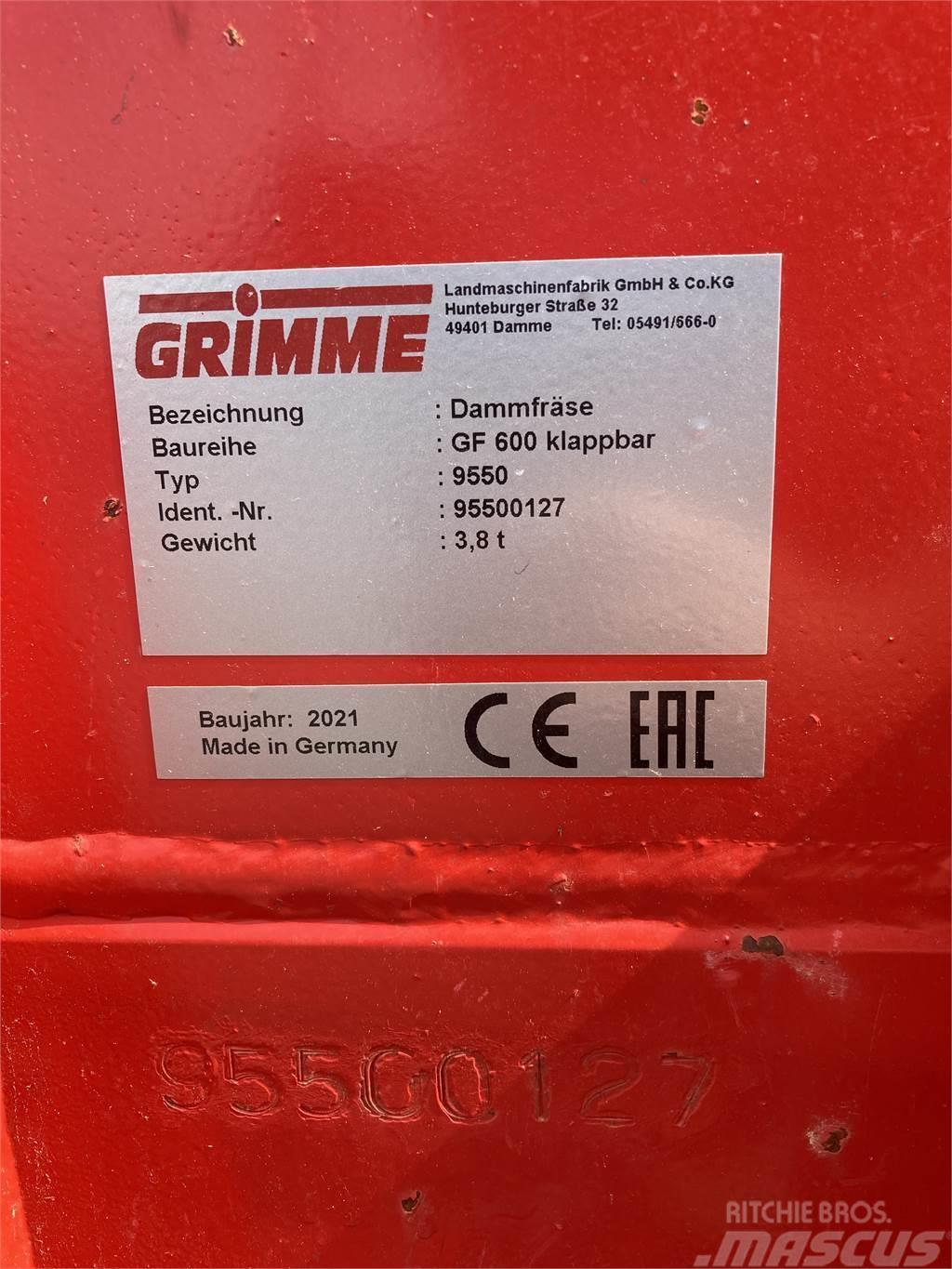 Grimme GF 600 Patates ekipmanları - Diğer