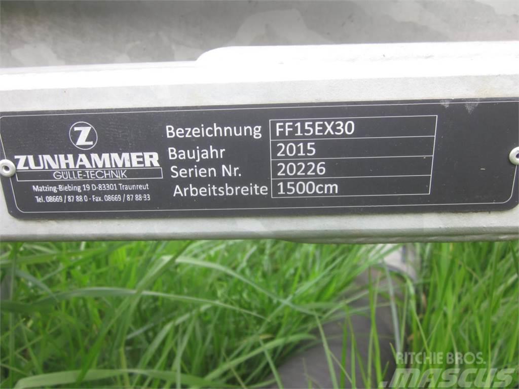 Zunhammer FF15EX30 Schleppschuh Verteiler Gestänge, 15 m, VO Gübre dagitma tankerleri