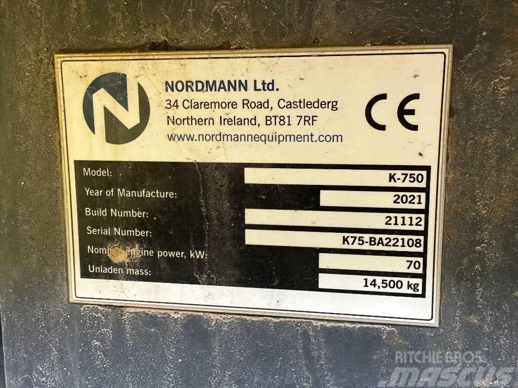  Nordmann  K 750 Backenbrecher Gezer kırıcılar