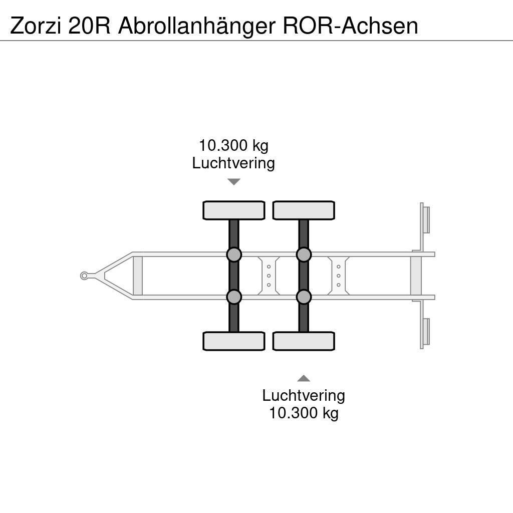 Zorzi 20R Abrollanhänger ROR-Achsen Diger çekiciler
