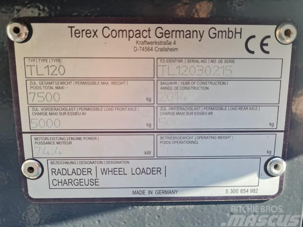 Terex TL 120 Tekerlekli yükleyiciler