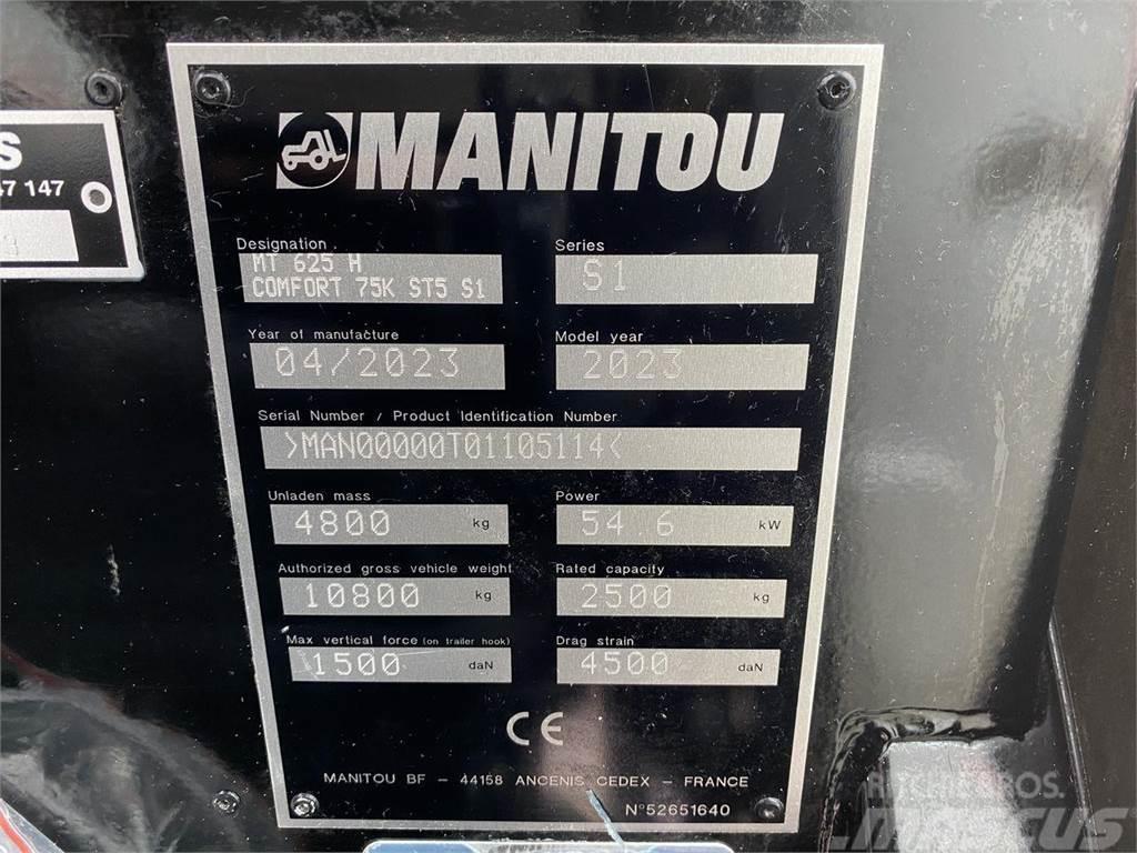 Manitou MT625H COMFORT ST5 Teleskopik yükleyiciler