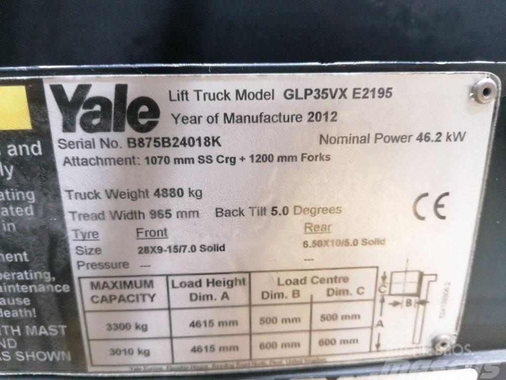 Yale GLP35VX LPG'li forkliftler