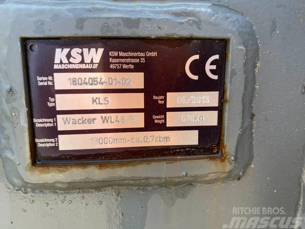 KSW 4in1 Schaufel 1900mm Diger parçalar
