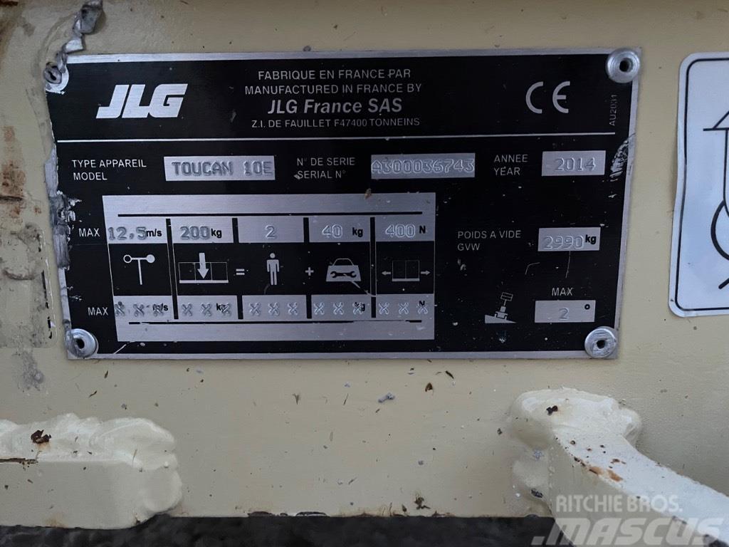 JLG Toucan 10 E Personel Platformları ve Cephe Asansörleri