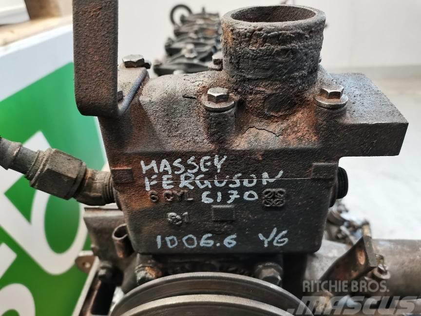 Massey Ferguson 6170 {water pump Perkins 1006.6} Hidrolik