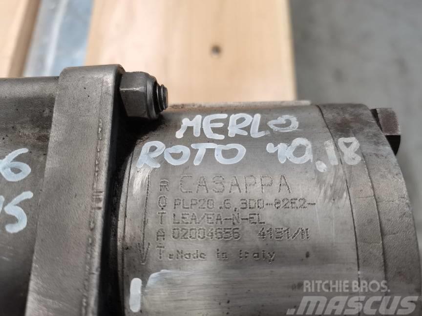Merlo 40.18 Roto {power steering pump Casappa} Hidrolik
