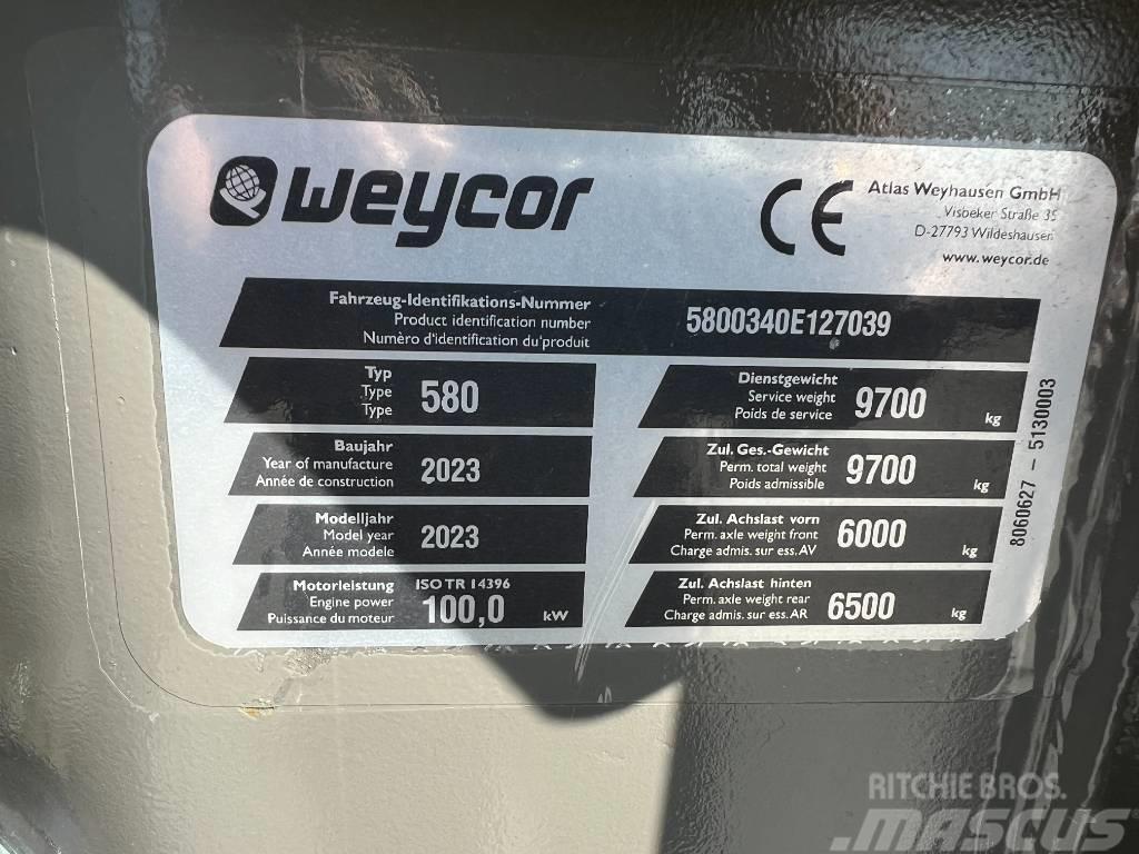 Weycor AR 580 Tekerlekli yükleyiciler
