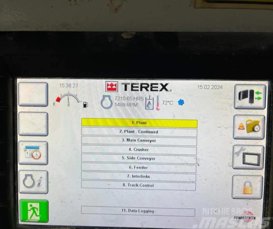 PowerScreen 400X Gezer kırıcılar