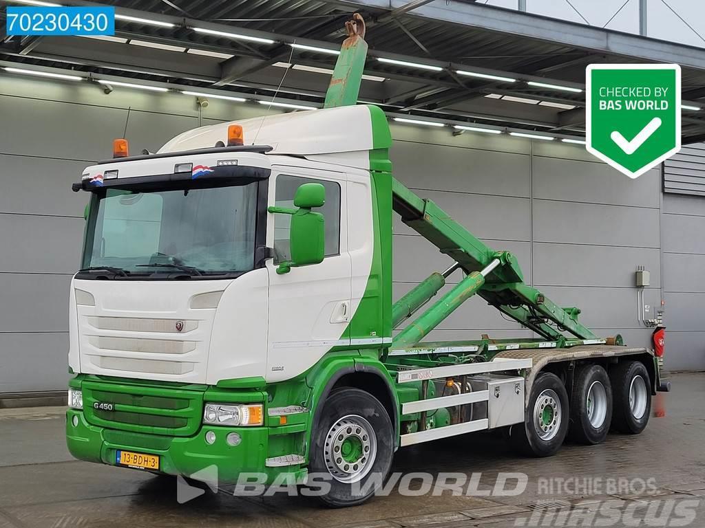 Scania G450 8X2 NL-Truck VDL S-30-6800 Retarder Lift+Lenk Vinçli kamyonlar