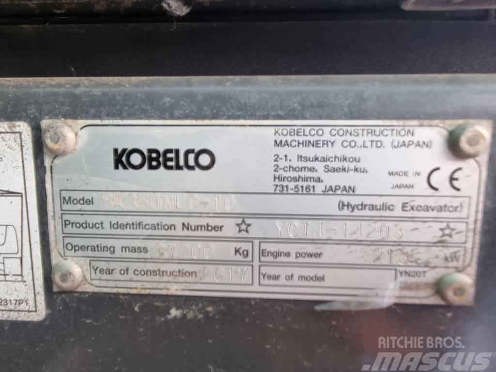 Kobelco SK350NLC-10 Paletli ekskavatörler